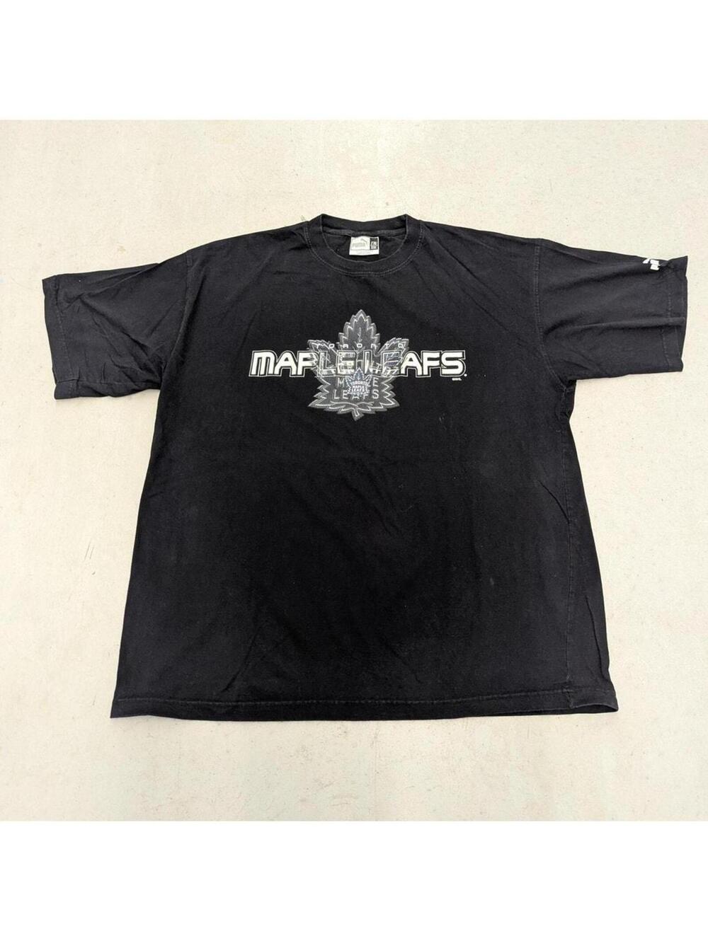 Vintage Late 90s Toronto Maple Leafs NHL Puma t-shirt